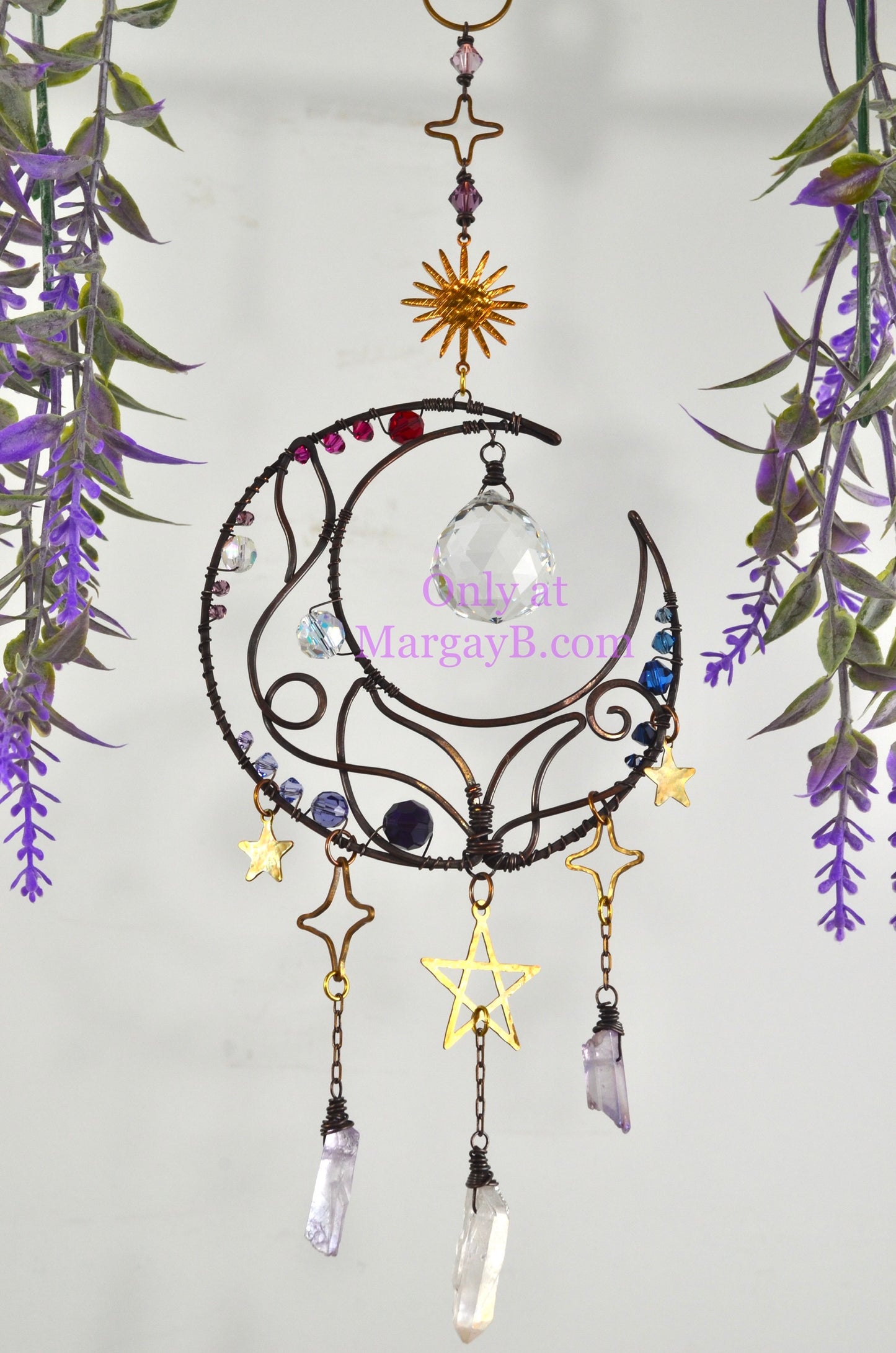 Sun Moon Stars Mini Sun Catcher
