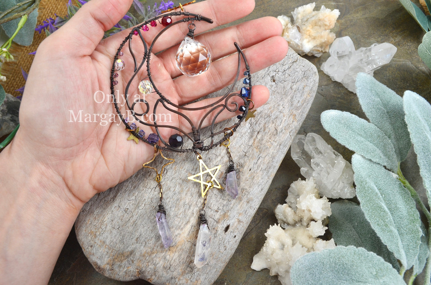 Sun Moon Stars Mini Sun Catcher