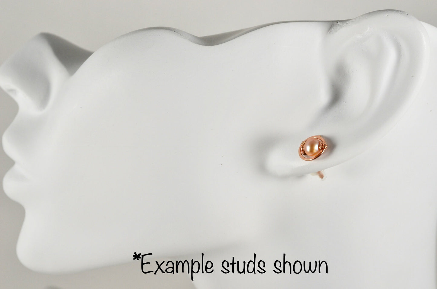 London Blue Topaz Gemstone Stud earrings in Sterling Silver or 14k Gold Filled